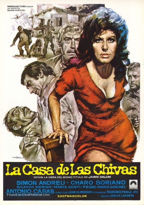 La casa de las Chivas - Spanish Movie Poster