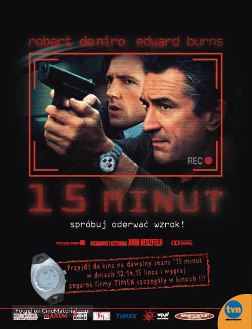 15 Minutes - Polish Movie Poster