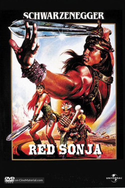 Red Sonja - DVD movie cover