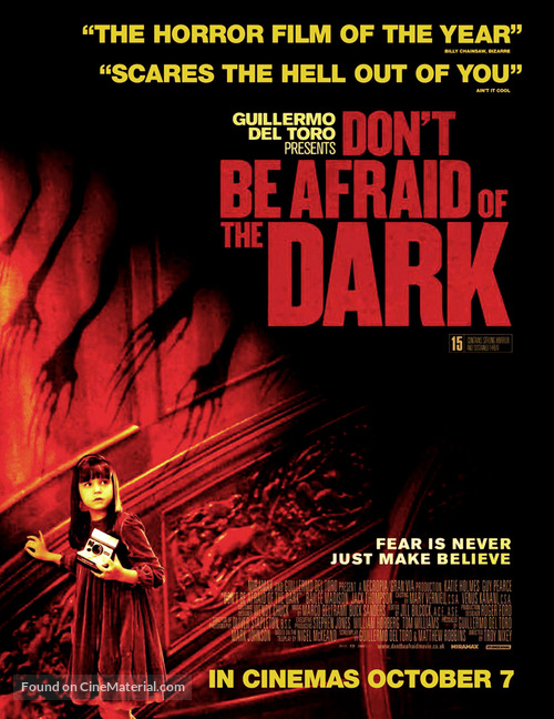 Don&#039;t Be Afraid of the Dark - British Movie Poster