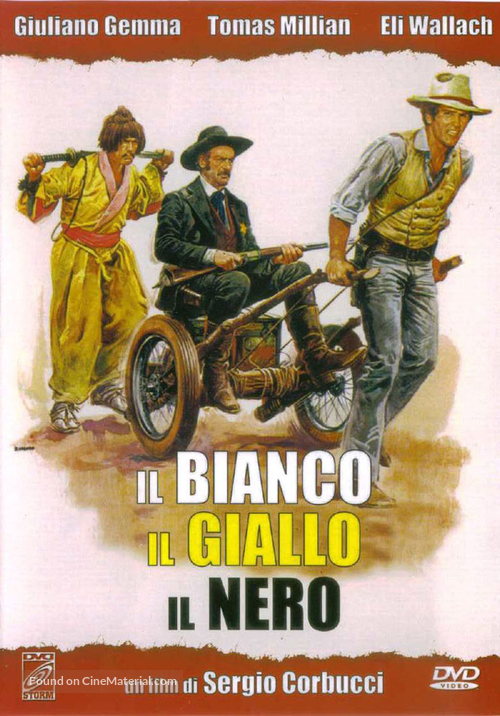 Il bianco, il giallo, il nero - Italian DVD movie cover