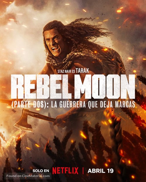 Rebel Moon - Part Two: The Scargiver - Argentinian Movie Poster