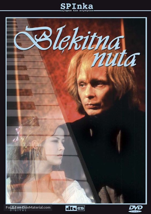 La note bleue - Polish DVD movie cover
