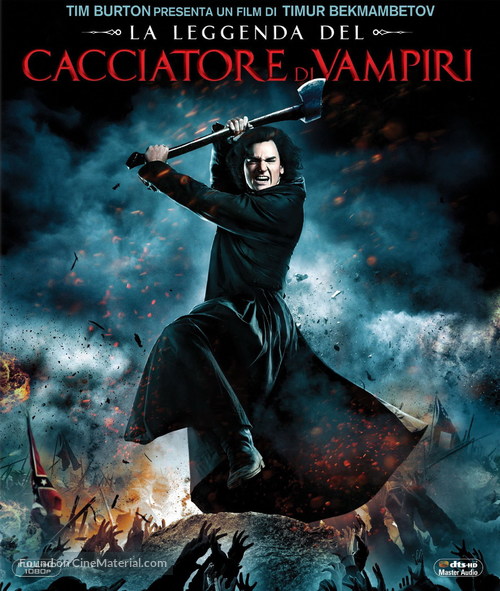 Abraham Lincoln: Vampire Hunter - Italian DVD movie cover