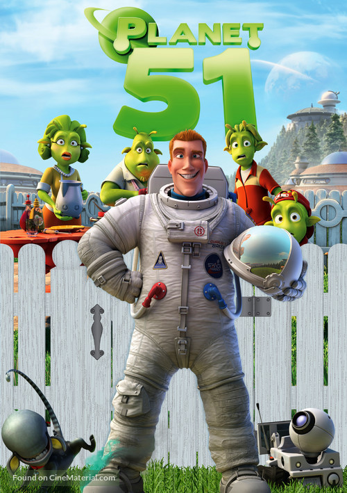 Planet 51 - Spanish Movie Poster