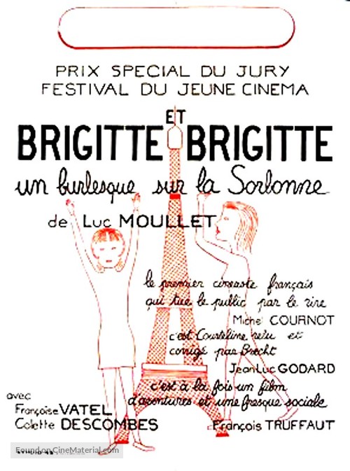 Brigitte et Brigitte - French Movie Poster