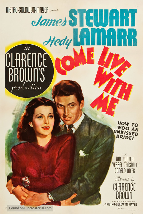 Come Live with Me - Movie Poster