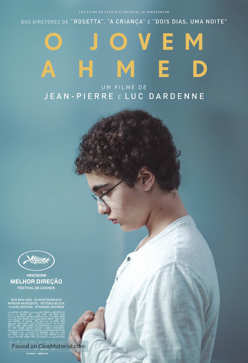 Le jeune Ahmed - Brazilian Movie Poster