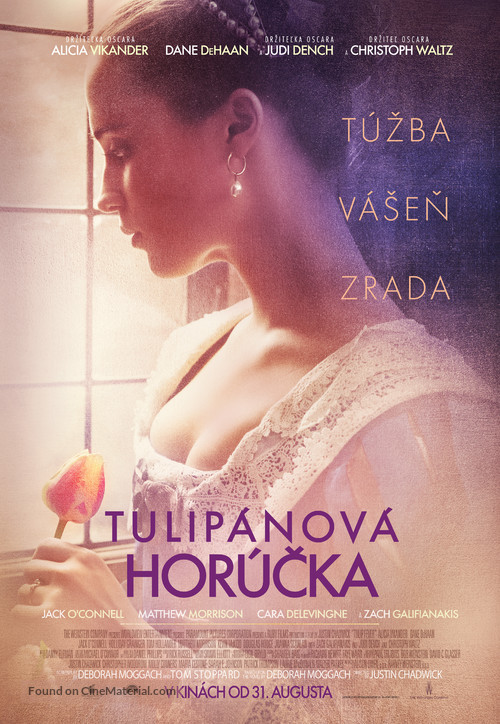 Tulip Fever - Slovak Movie Poster