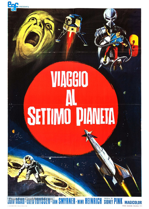 Journey to the Seventh Planet - Italian Movie Poster