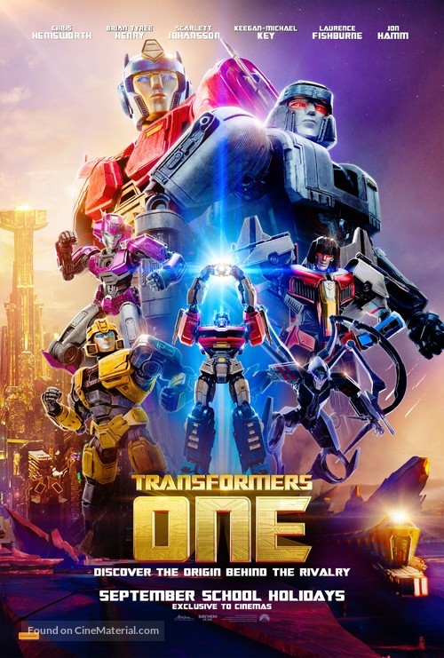 Transformers One - Australian Movie Poster