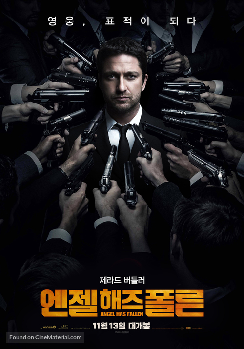Angel Has Fallen - South Korean Movie Poster