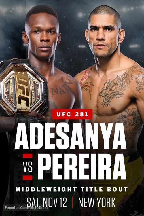 UFC 281: Adesanya vs. Pereira - Movie Poster