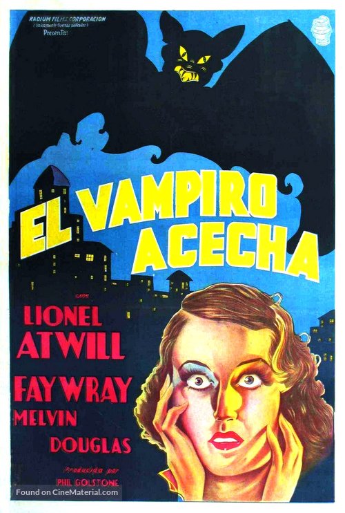 The Vampire Bat - Spanish Movie Poster