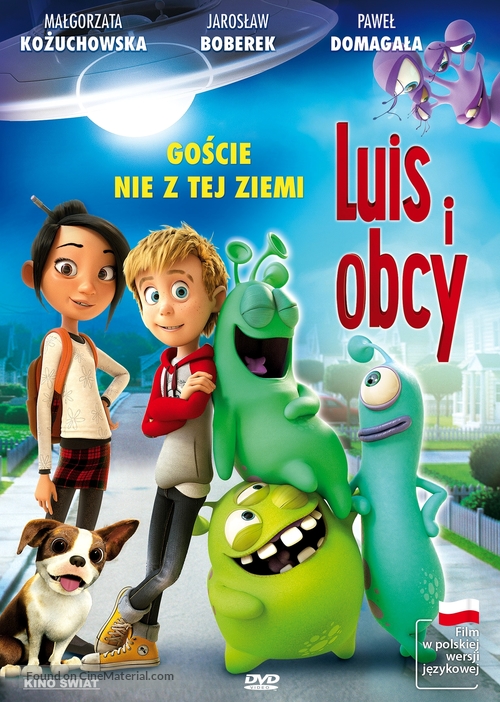 Luis &amp; the Aliens - Polish DVD movie cover