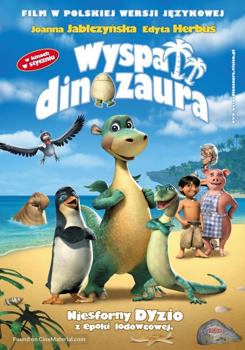 Urmel aus dem Eis - Polish Movie Poster