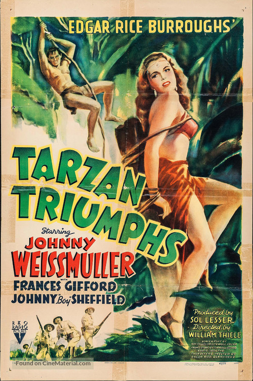 Tarzan Triumphs - Movie Poster