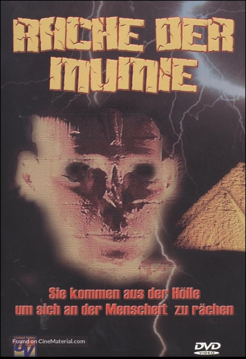 Dawn of the Mummy - German DVD movie cover