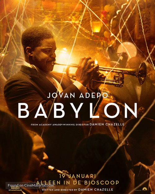 Babylon - Dutch Movie Poster