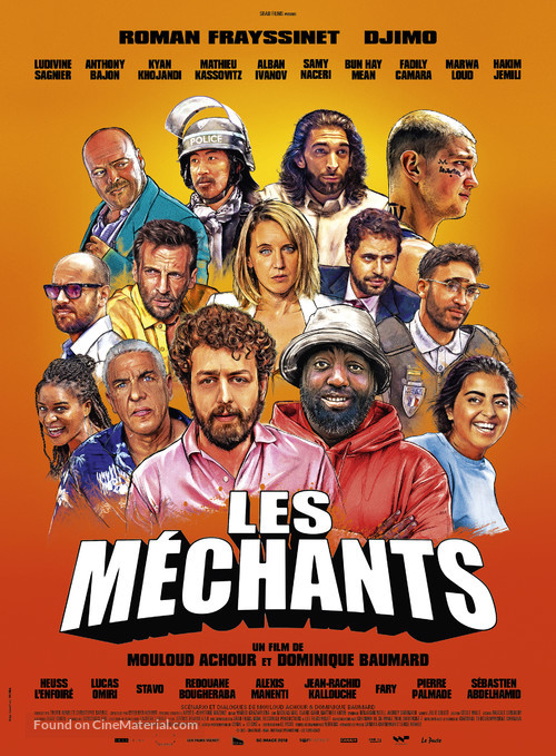 Les m&eacute;chants - French Movie Poster