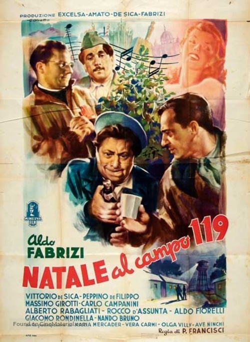 Natale al campo 119 - Italian Movie Poster
