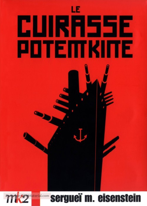 Bronenosets Potyomkin - French Movie Cover