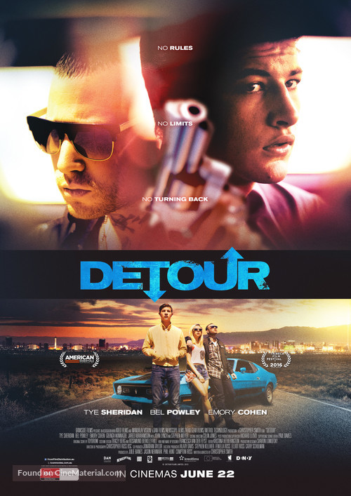 Detour - Australian Movie Poster