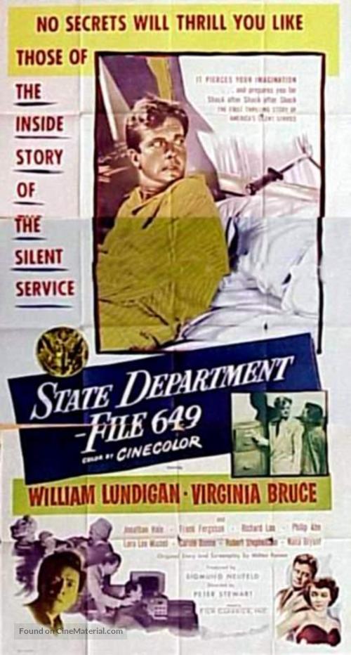State Department: File 649 - Movie Poster