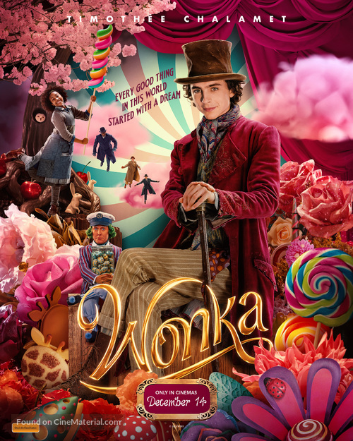 Wonka - Australian Movie Poster