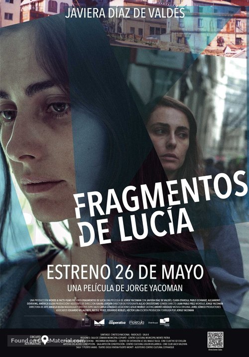 Fragmentos de Luc&iacute;a - Chilean Movie Poster