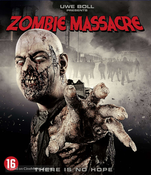 Zombie Massacre - Dutch Blu-Ray movie cover