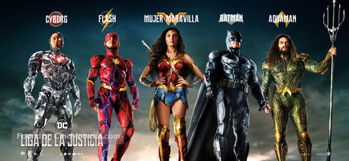 Justice League - Mexican Movie Poster