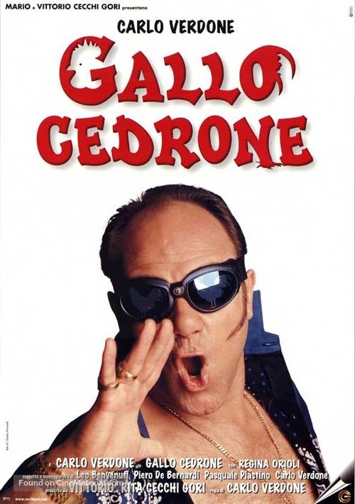 Gallo cedrone - Italian Movie Poster