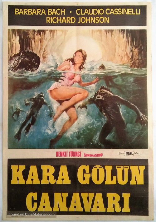 L&#039;isola degli uomini pesce - Turkish Movie Poster