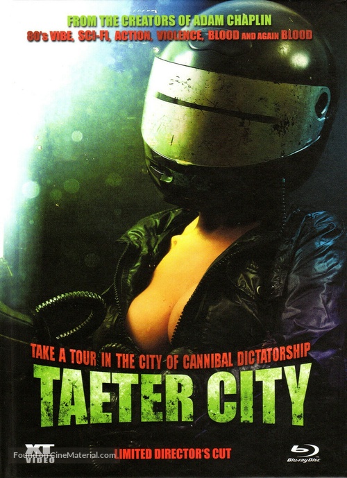 Taeter City - Austrian Blu-Ray movie cover