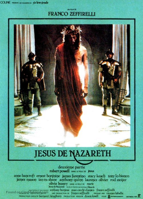 &quot;Jesus of Nazareth&quot; - French Movie Poster