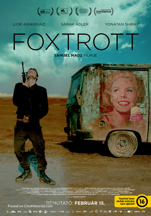 Foxtrot - Hungarian Movie Poster