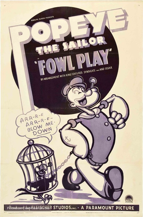 Fowl Play - Movie Poster