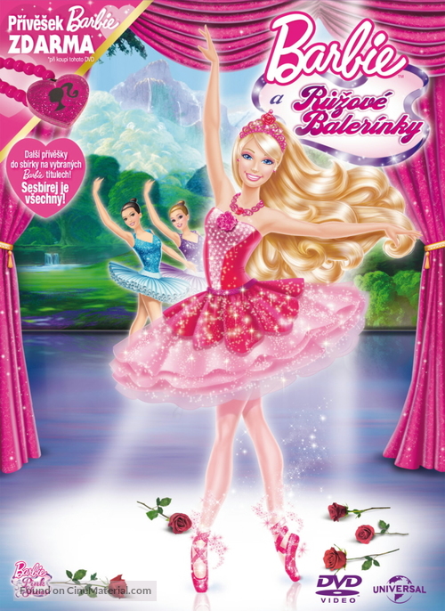 Barbie in the Pink Shoes - Czech DVD movie cover