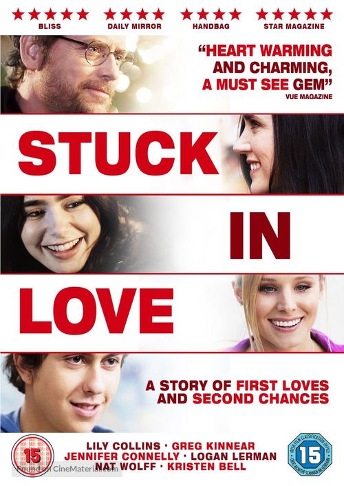 Stuck in Love - British DVD movie cover