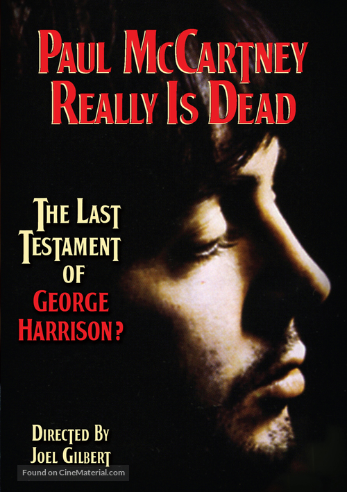 Paul McCartney Really Is Dead: The Last Testament of George Harrison - DVD movie cover