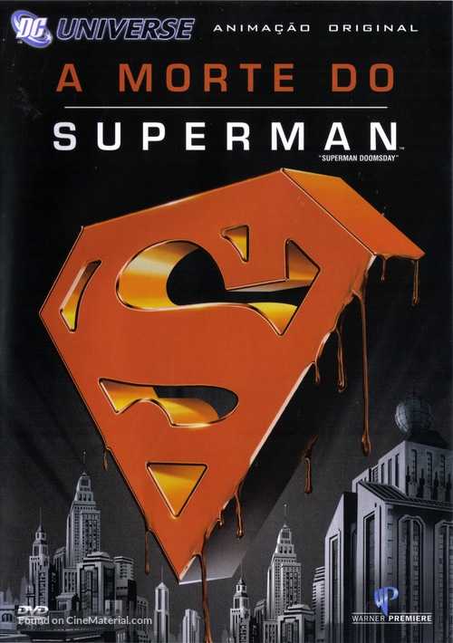 Superman: Doomsday - Brazilian DVD movie cover