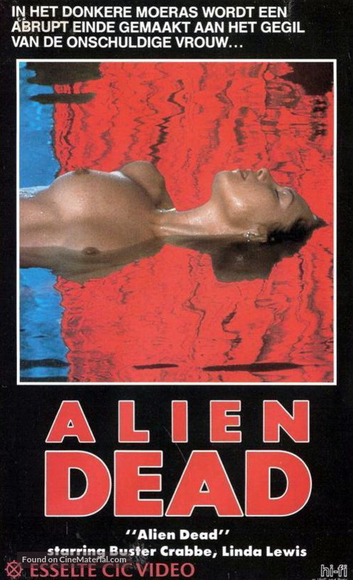 Alien Dead - Dutch VHS movie cover