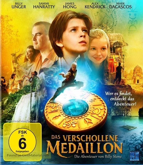 The Lost Medallion: The Adventures of Billy Stone - German Blu-Ray movie cover