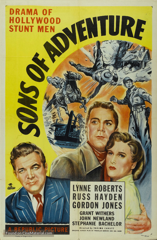 Sons of Adventure - Theatrical movie poster