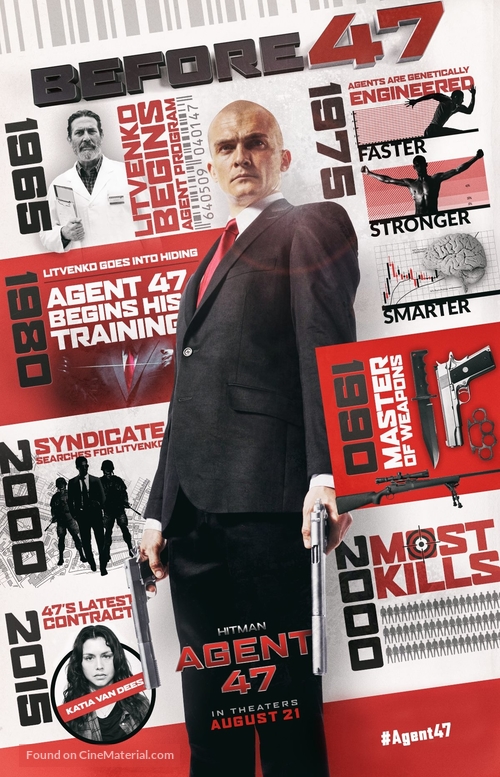 Hitman Agent 47 15 Movie Poster