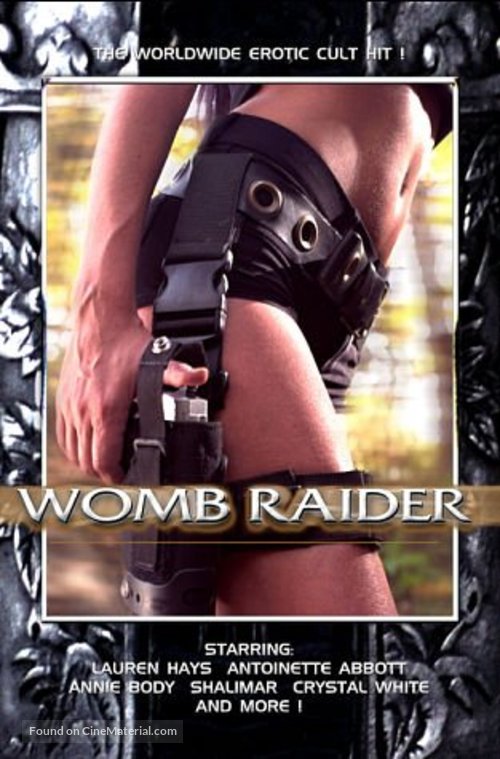 Womb Raider - VHS movie cover