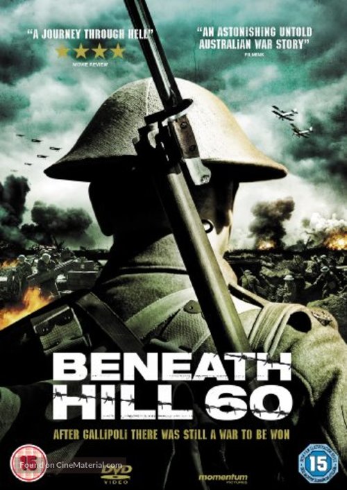 Beneath Hill 60 - British DVD movie cover