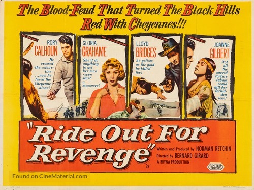 Ride Out for Revenge - British Movie Poster