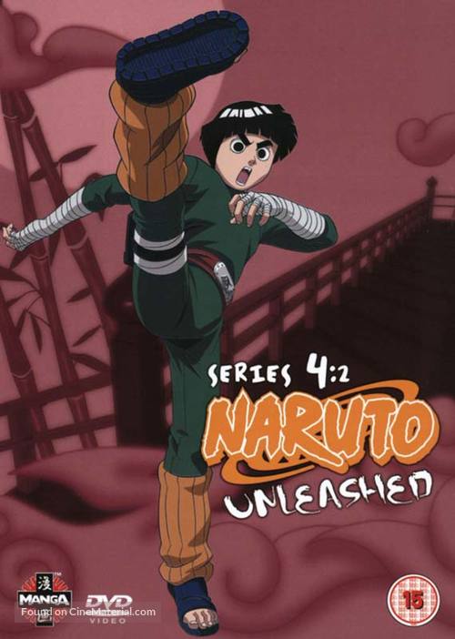 &quot;Naruto&quot; - British DVD movie cover